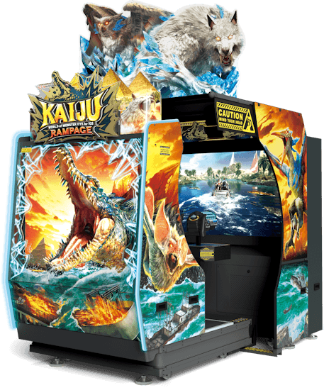 Kaiju Rampage: The World of Monster Eye by IGS, Wahlap, and LAI Games