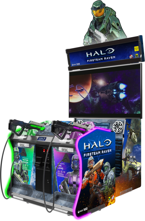 Halo: Fireteam Raven 2-player Tethered by Raw Thrills