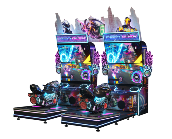 Neon Rush racing arcade game by UNIS