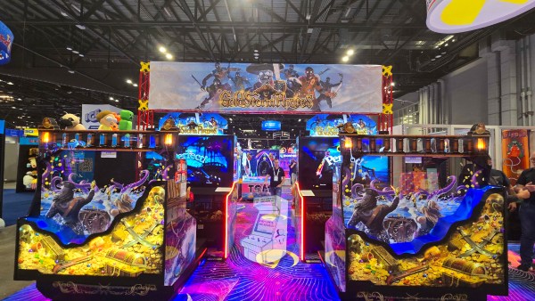 GoldStorm Pirates by Bandai Namco at IAAPA 2024